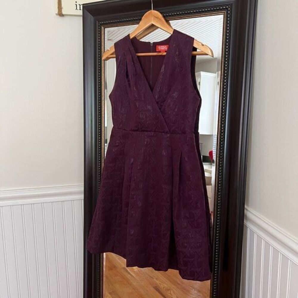 Kirna Zabete At Target V Neck Fit and Flare Dress Size 4
